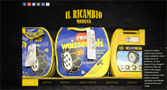 Desktop Screenshot of ilricambiomodena.com